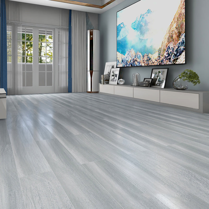 Traditional Wood Floor Planks Click Lock Wire Brushed Trim Piece