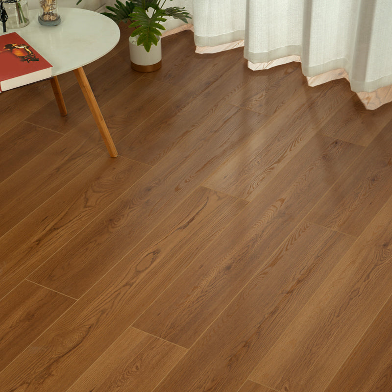 Traditional Wood Floor Planks Click Lock Wire Brushed Trim Piece