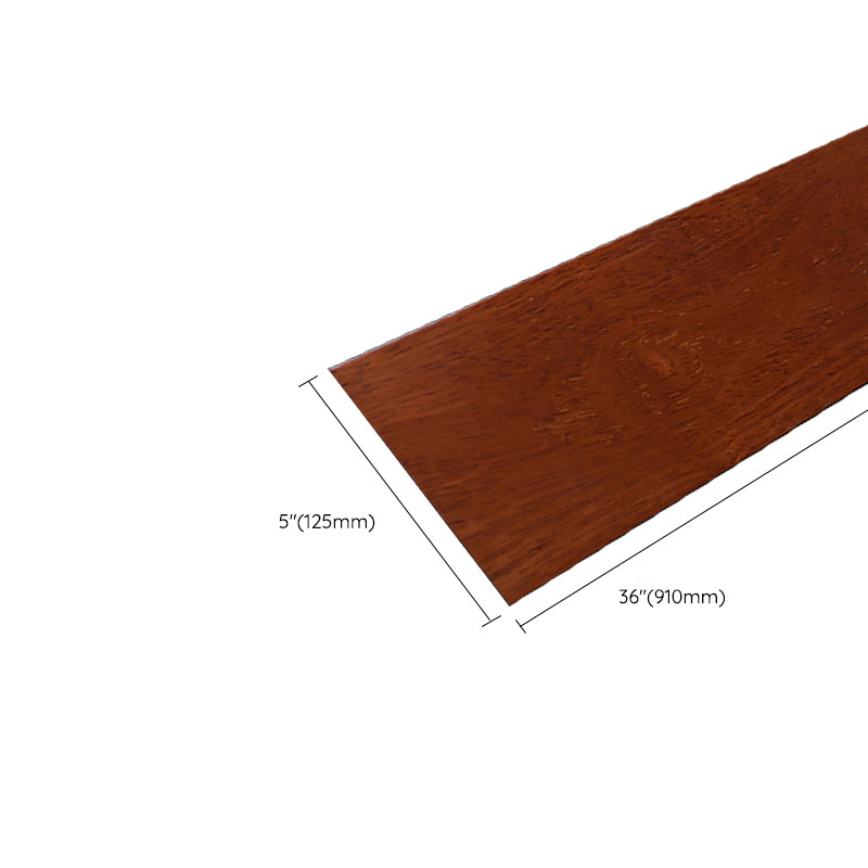 Traditional Wood Floor Planks Click-Locking Solid Wood Floor Bullnose