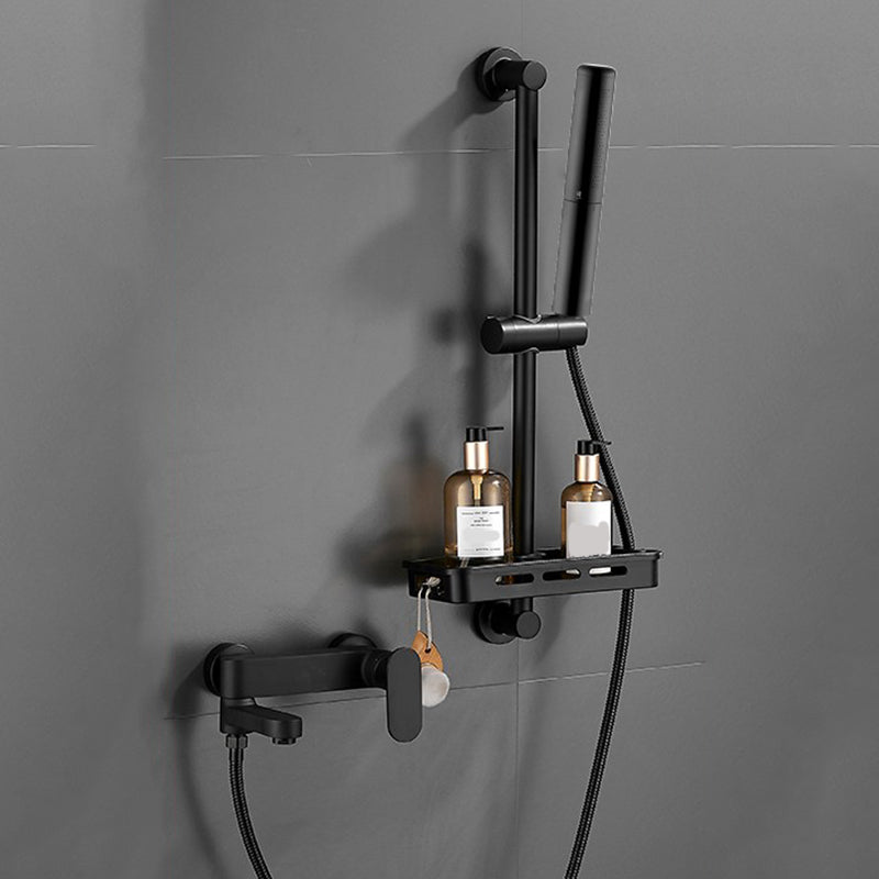 Modern Tub Filler Swivel Spout Wall Mounted Bath Faucet Trim