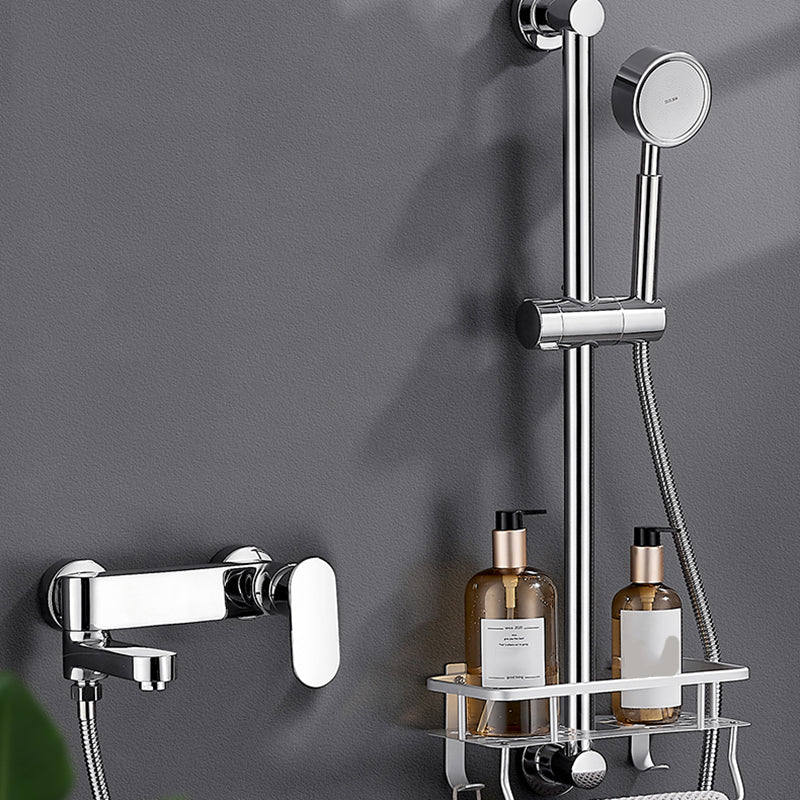 Modern Tub Filler Swivel Spout Wall Mounted Bath Faucet Trim