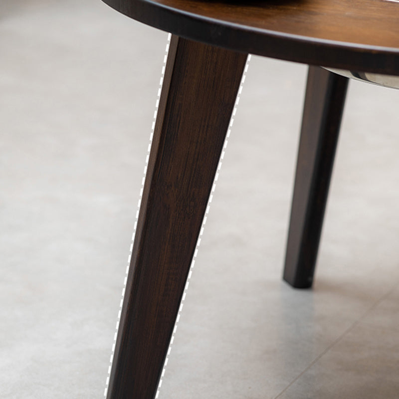 Contemporary Coffee Table Wooden 4 Legs Coffee Cocktail Table for Living Room