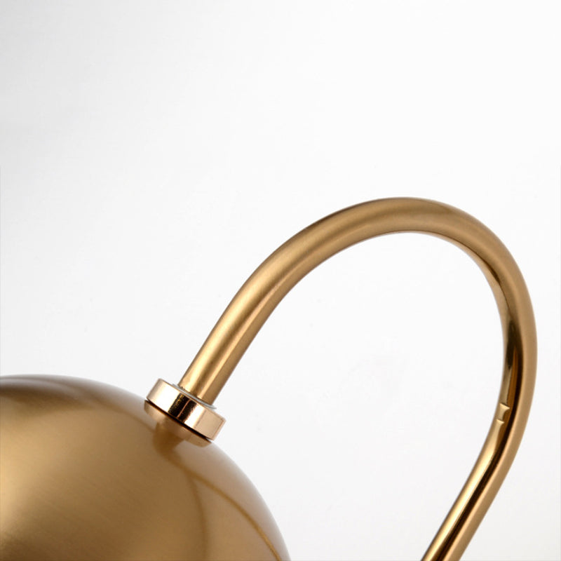 Contemporary Glass Shade Vanity Light Metal Wall Light Sconce for Washroom