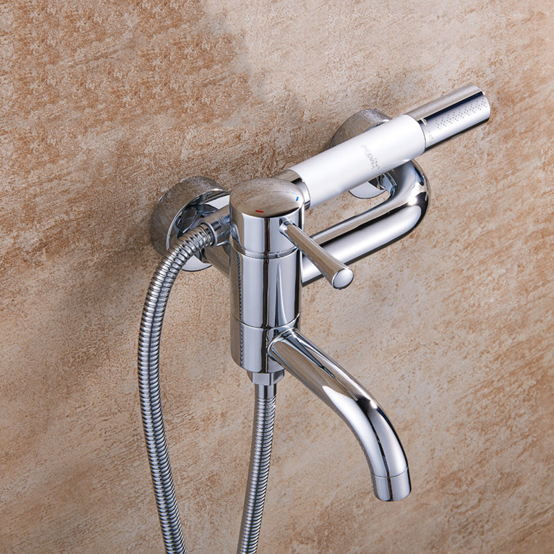 Popular Bathtub Faucet Swivel Spout Wall Mounted Tub Filler Trim