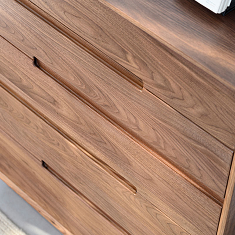 Modern Storage Chest Solid Wood Storage Chest Dresser with 5 Drawers