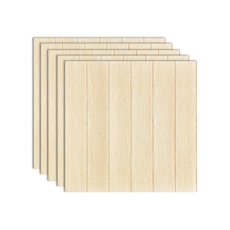 Plastic Wall Paneling Peel and Stick Waterproof Wood Planks Paneling