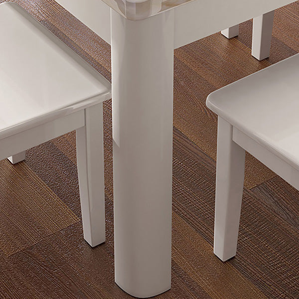 Rectangle Dining Room Dinner Kitchen Table Modern Dining Table