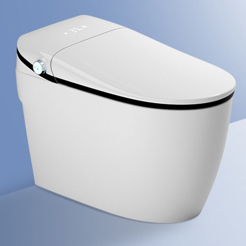 Modern White Flush Toilet Floor Mount Toilet Bowl for Washroom