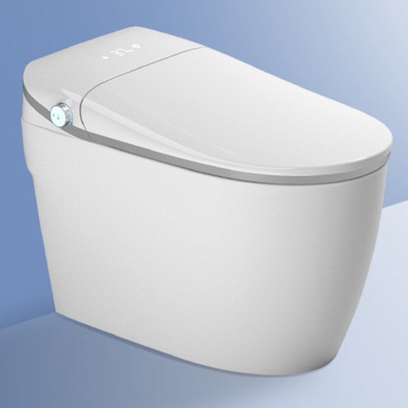 Modern White Flush Toilet Floor Mount Toilet Bowl for Washroom