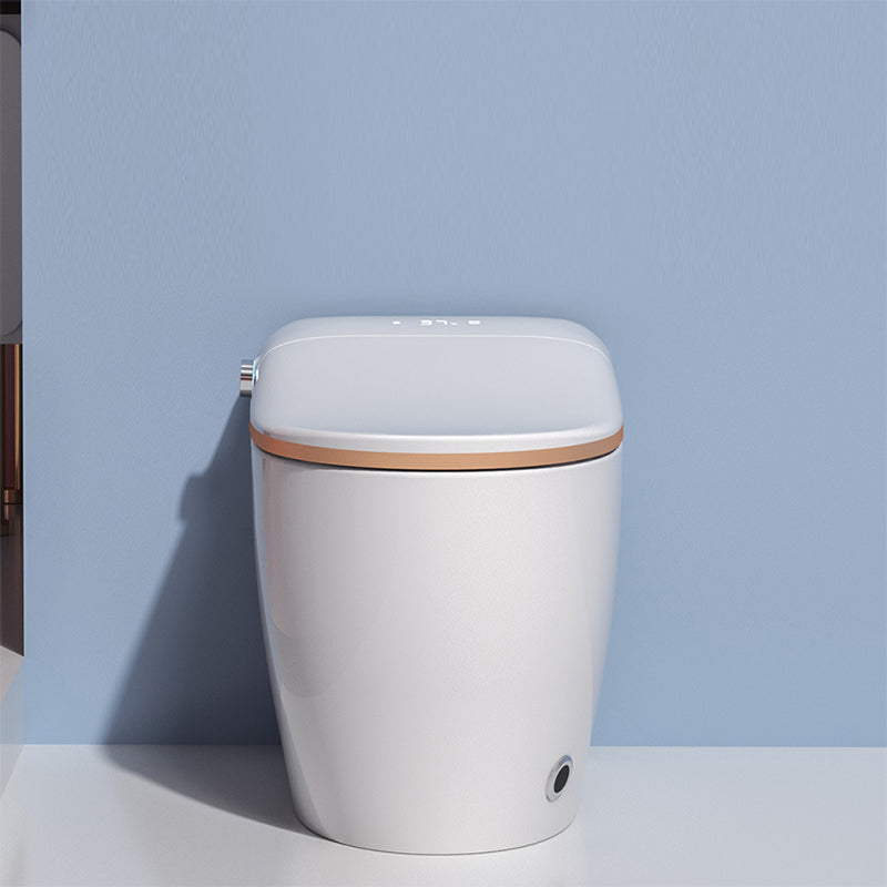 Modern White Flush Toilet Floor Mount Toilet Bowl for Washroom
