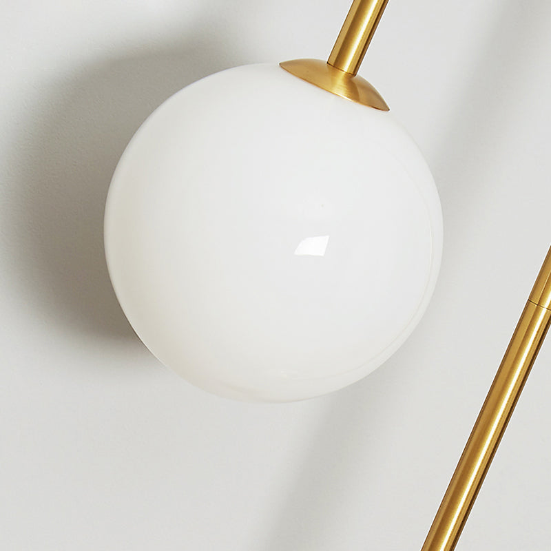 1/2-Light Golden Wall Mounted Sconce LED Wall Light for Living Room