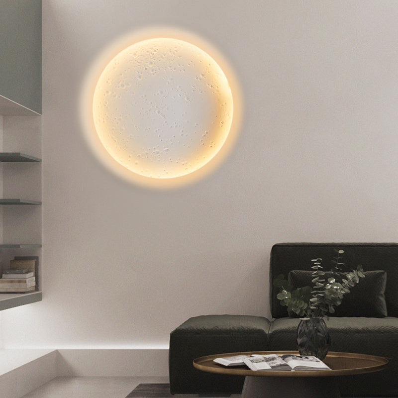 Single Modern Wall Light Sconce Stone LED Wall Mounted Light