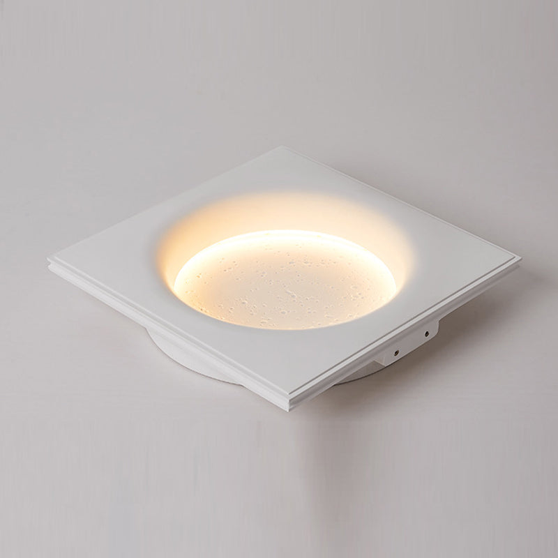 Single Modern Wall Light Sconce Stone LED Wall Mounted Light