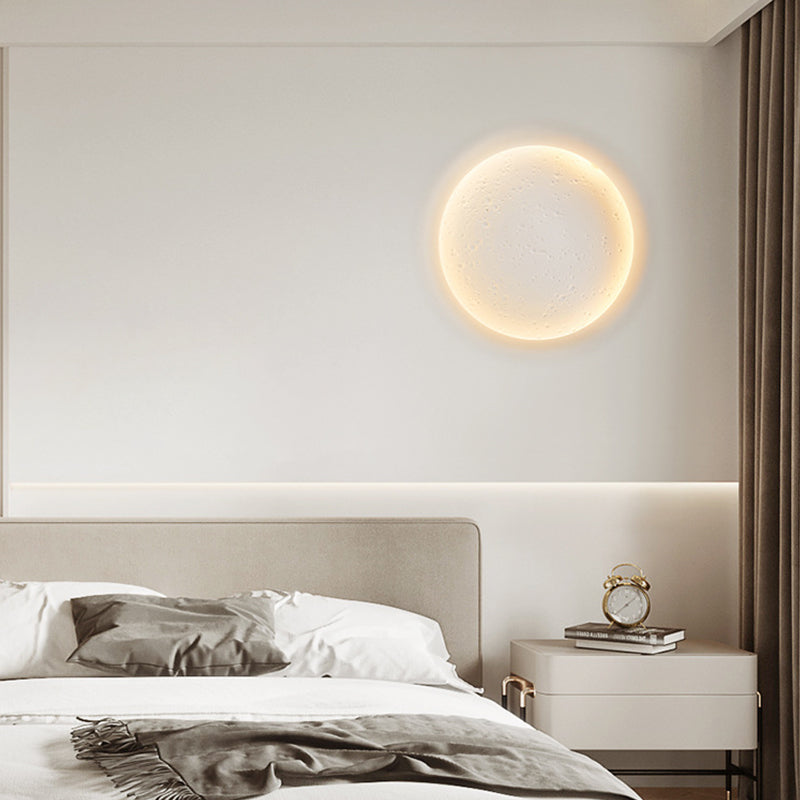 Single Modern Wall Light Sconce Stone LED Wall Mounted Light