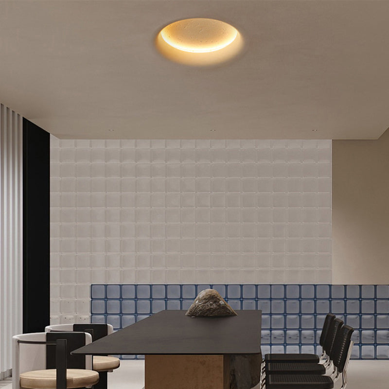 Single Modern Wall Light Sconce Stone LED Wall Mounted Light