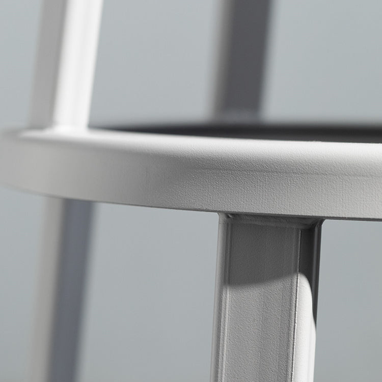 Contemporary Indoor Bar Stool Swivel Bar Stool with Footrest
