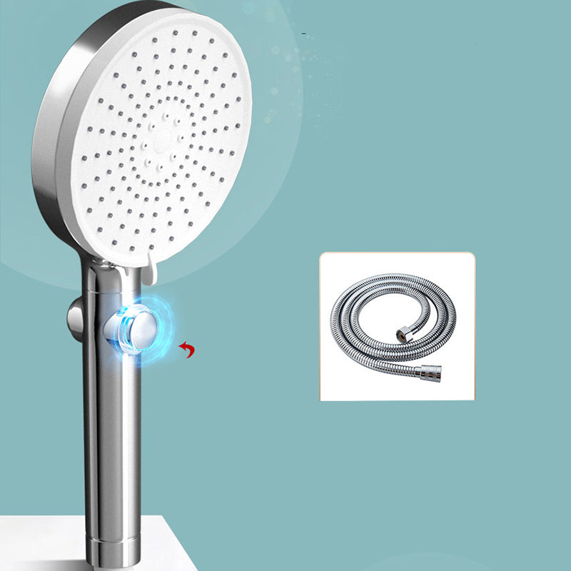 Contemporary Rain Fall Hand Shower Adjustable Spray Pattern Showerhead
