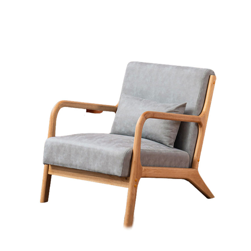 Cushion Back Side Chair Removable Slipcover Lounge Chair for Living Room