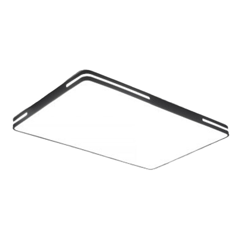 Metal Geometric Flush Mount Fixture Modern 1 Light Flush Light Fixture