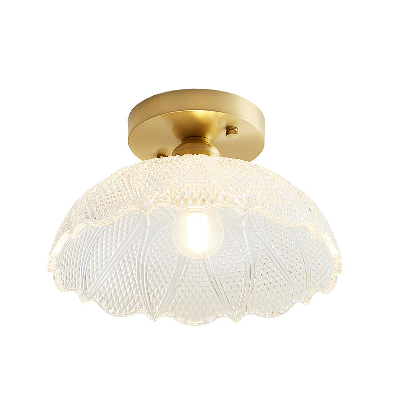 Modern Flush Mount Light Household Glass Flush Mount Ceiling Light Fixture