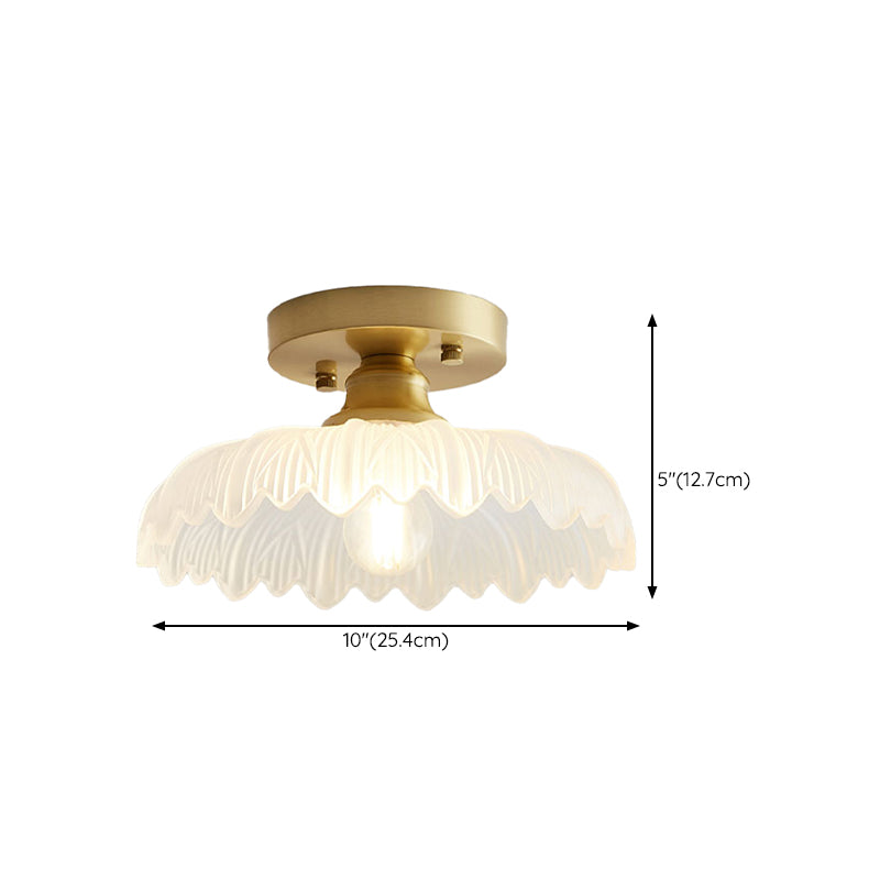 Modern Flush Mount Light Household Glass Flush Mount Ceiling Light Fixture