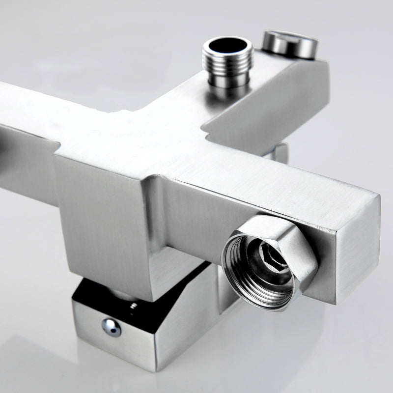 Modern Tub Faucet Trim 304 Stainless Steel Wall Mount Bathroom Faucet