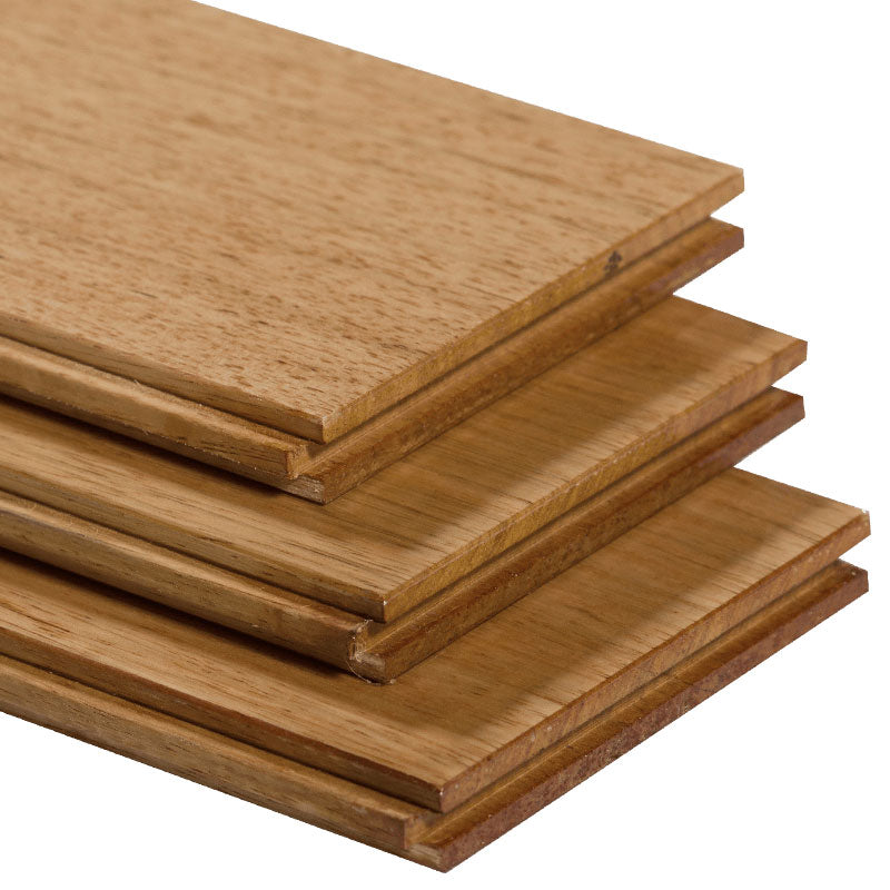 Rectangle Hardwood Deck Tiles Solid Contemporary Hardwood Flooring