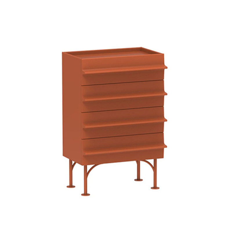 Contemporary Vertical Storage Chest Wood Storage Dresser with 4 Drawers for Home