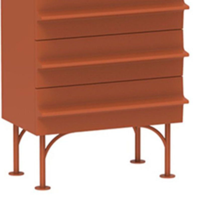 Contemporary Vertical Storage Chest Wood Storage Dresser with 4 Drawers for Home