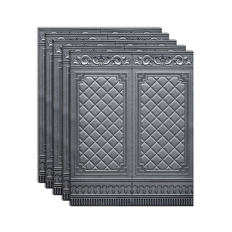 Plastic Backsplash Panels Peel and Stick Wainscoting with Waterproof