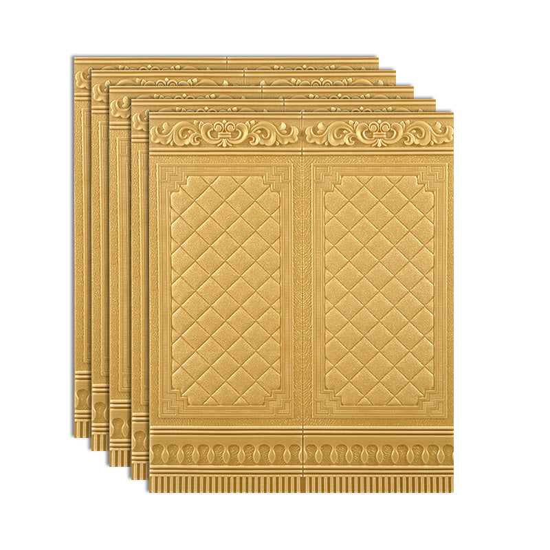 Plastic Backsplash Panels Peel and Stick Wainscoting with Waterproof
