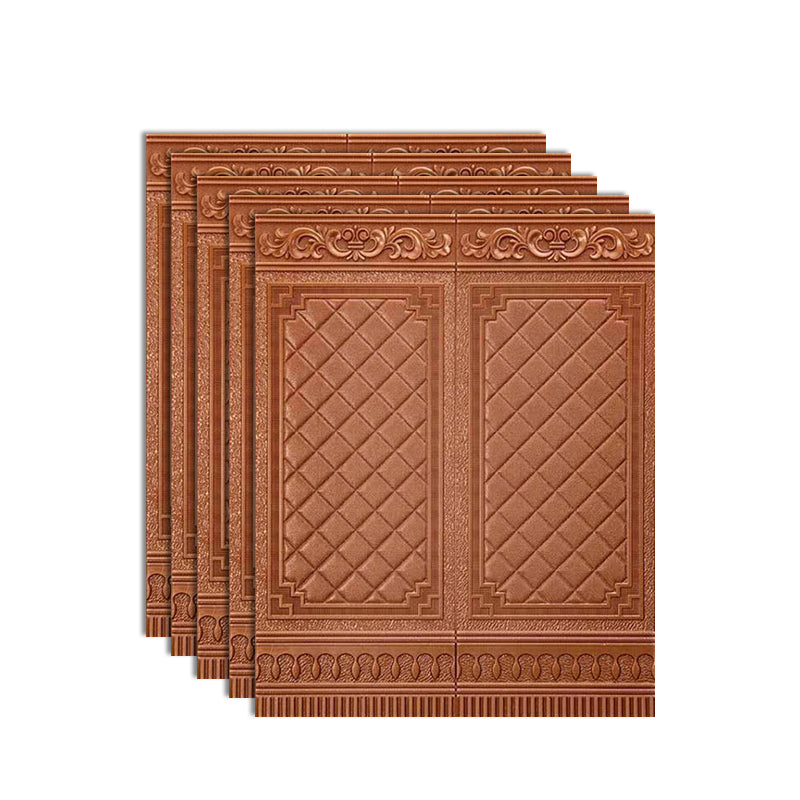 Plastic Backsplash Panels Peel and Stick Wainscoting with Waterproof