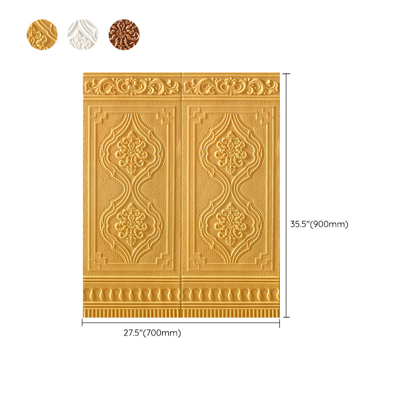 Plastic Backsplash Panels Peel and Stick Wainscoting with Waterproof