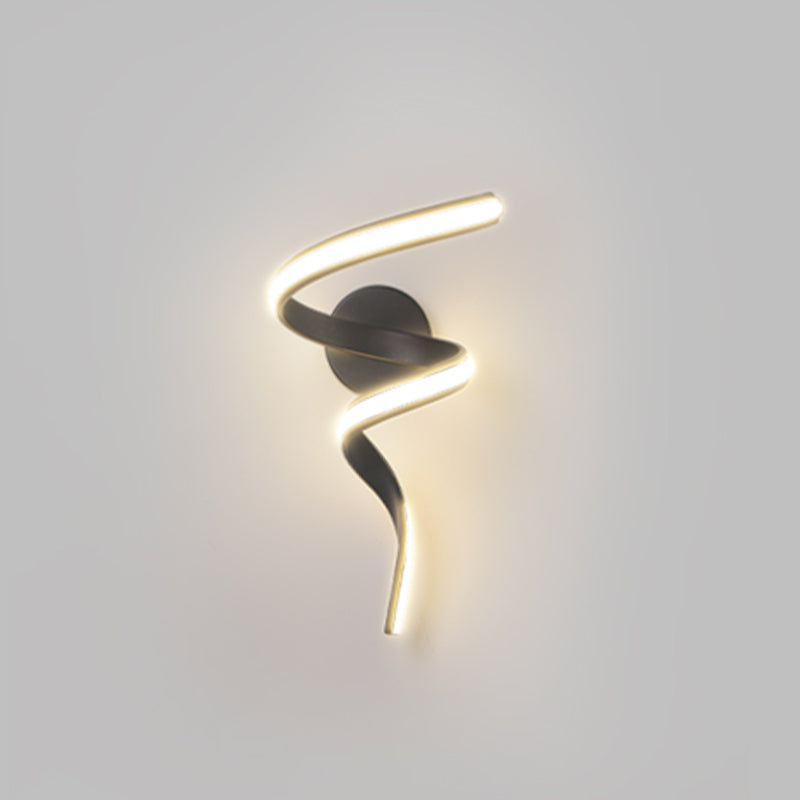 Strip Shape Wall Lamp LED Wall Mount Lamp with Silica Gel Shade for Bedroom