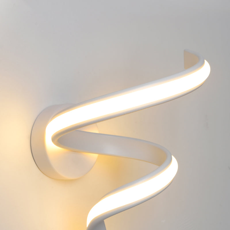 Strip Shape Wall Lamp LED Wall Mount Lamp with Silica Gel Shade for Bedroom