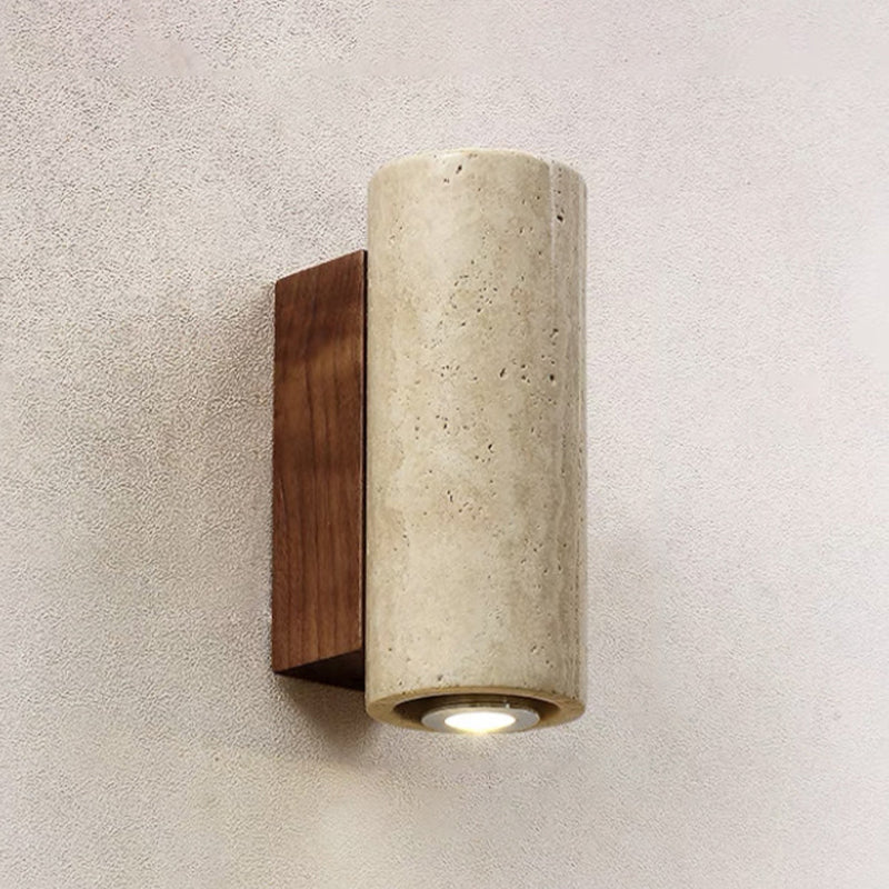 Contemporary Single Brown Wall Mounted Sconce Unique Wall Light