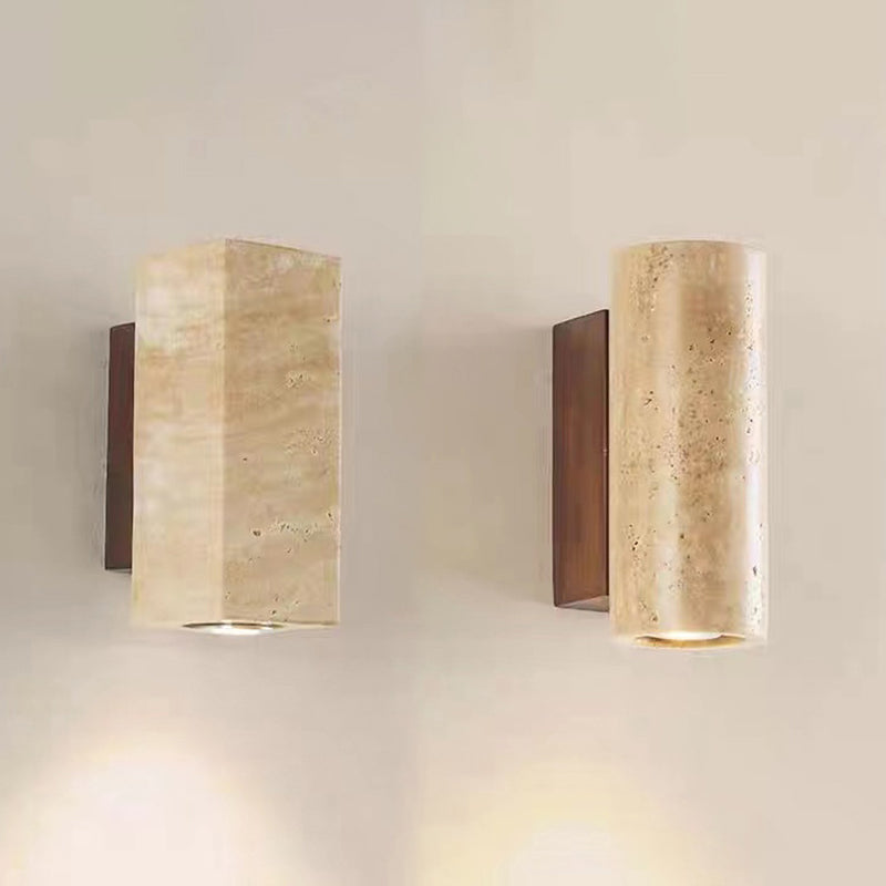 Contemporary Single Brown Wall Mounted Sconce Unique Wall Light