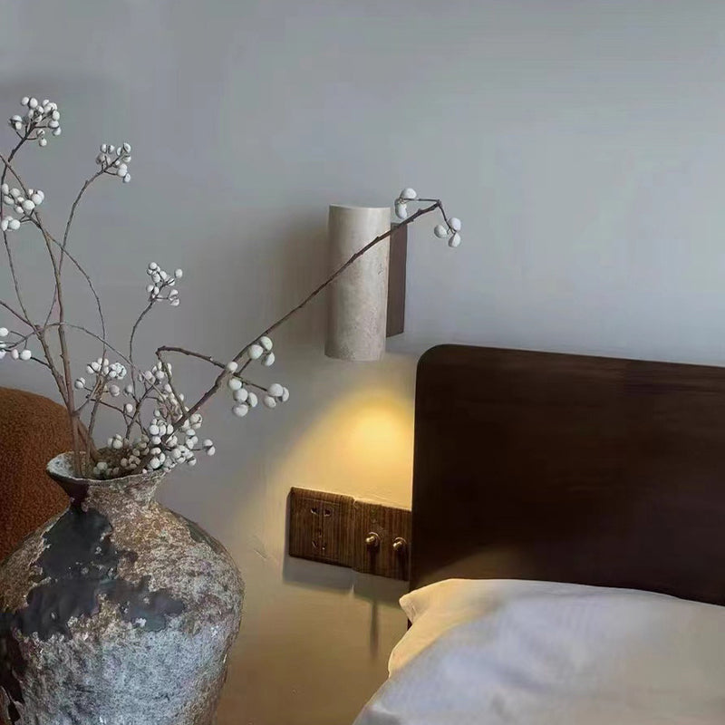 Contemporary Single Brown Wall Mounted Sconce Unique Wall Light