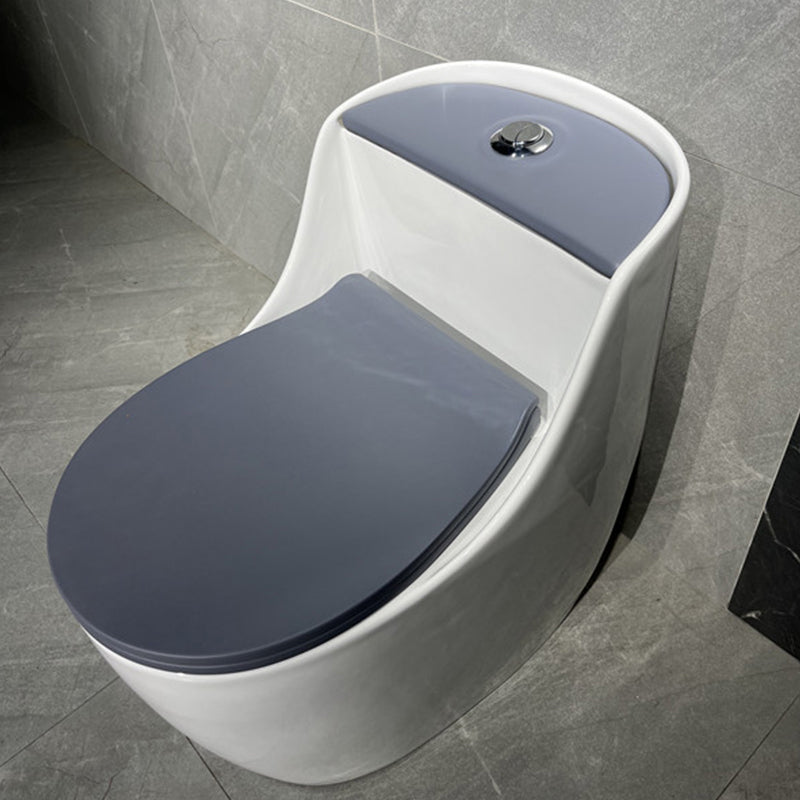 One Piece Toilet Modern Urine Toilet Floor Mounted Porcelain Toilet Bowl