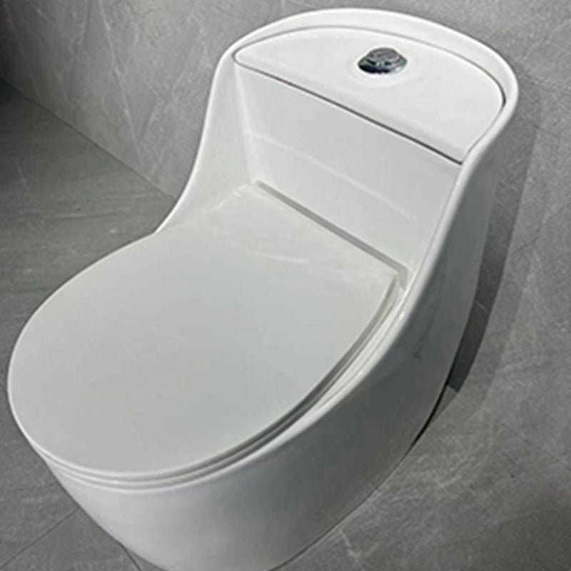One Piece Toilet Modern Urine Toilet Floor Mounted Porcelain Toilet Bowl