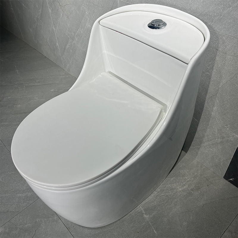 One Piece Toilet Modern Urine Toilet Floor Mounted Porcelain Toilet Bowl