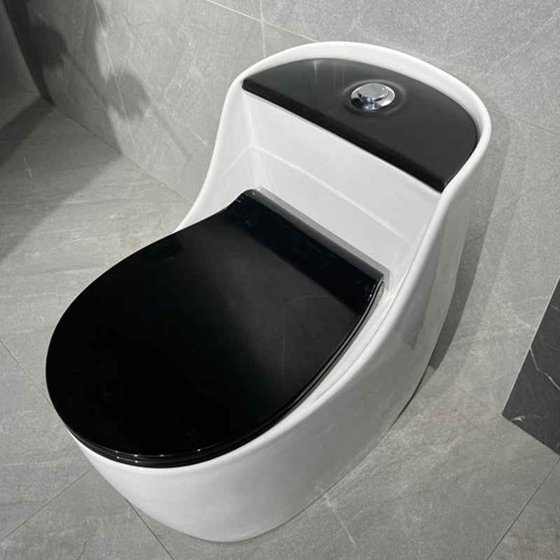 One Piece Toilet Modern Urine Toilet Floor Mounted Porcelain Toilet Bowl