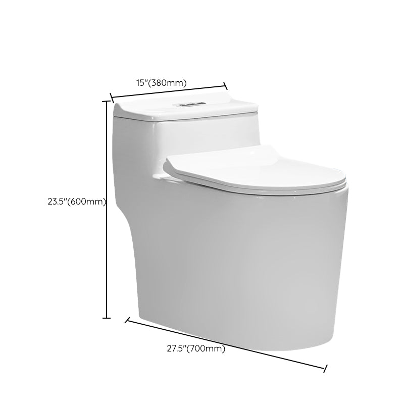 Floor Mounted Urine Toilet One Piece Toilet Modern Porcelain Toilet Bowl
