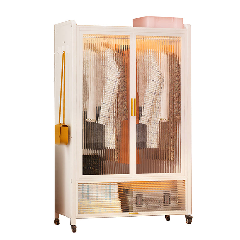 Contemporary Freestanding Wardrobe Home White Wardrobe Closet