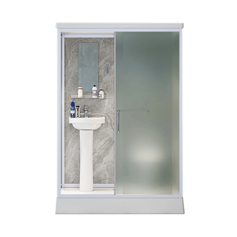 Frosted Tempered Glass Shower Enclosure Rectangle Shower Enclosure