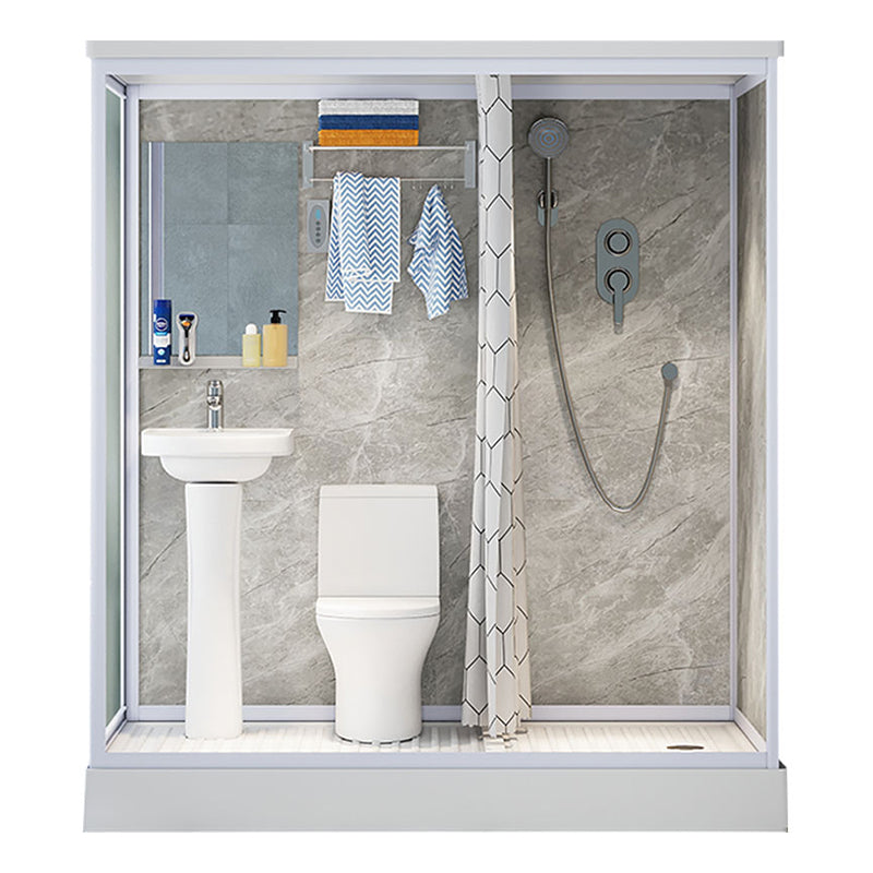 Frosted Tempered Glass Shower Enclosure Rectangle Shower Enclosure