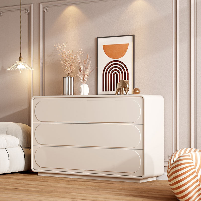 Modern Dresser Solid Wood Storage Chest Dresser with 3 Drawers