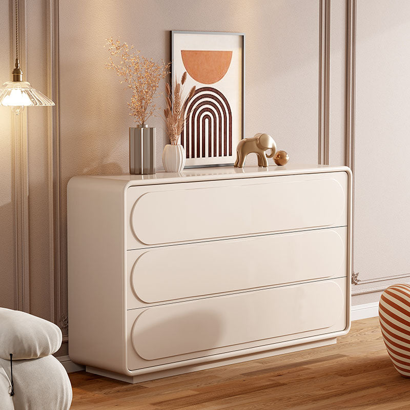 Modern Dresser Solid Wood Storage Chest Dresser with 3 Drawers