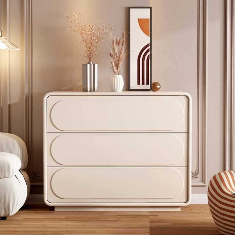 Modern Dresser Solid Wood Storage Chest Dresser with 3 Drawers