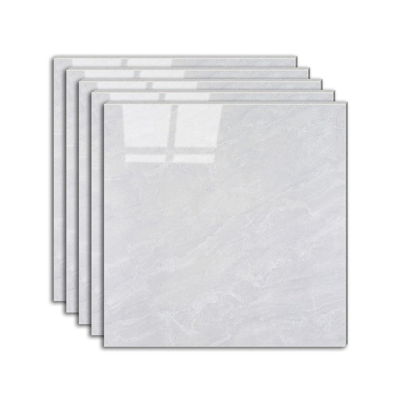 Modern Square Marbling Singular Tile Slip Resistant Polished Tile